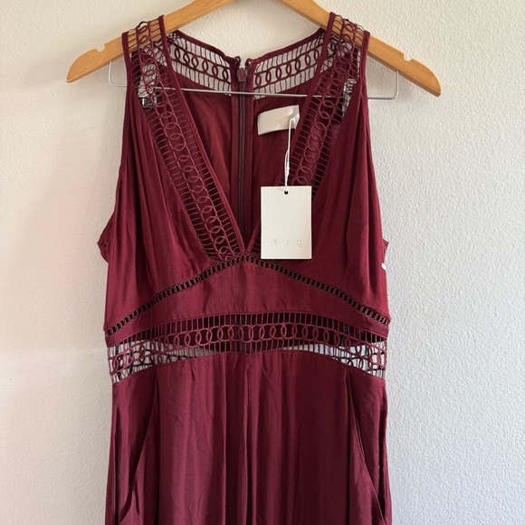 NWT The Jetset Diaries Whistler Fire Brick Jumpsuit Medium - Picture 8 of 15